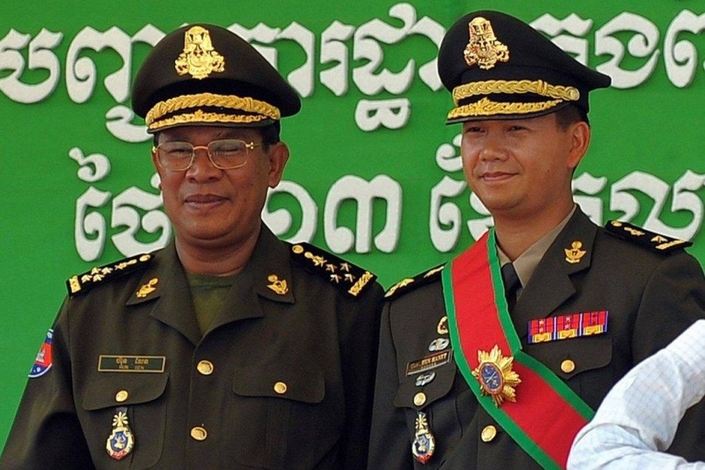 Portrait of Hun Manet, who may succeed Hun Sen after the election